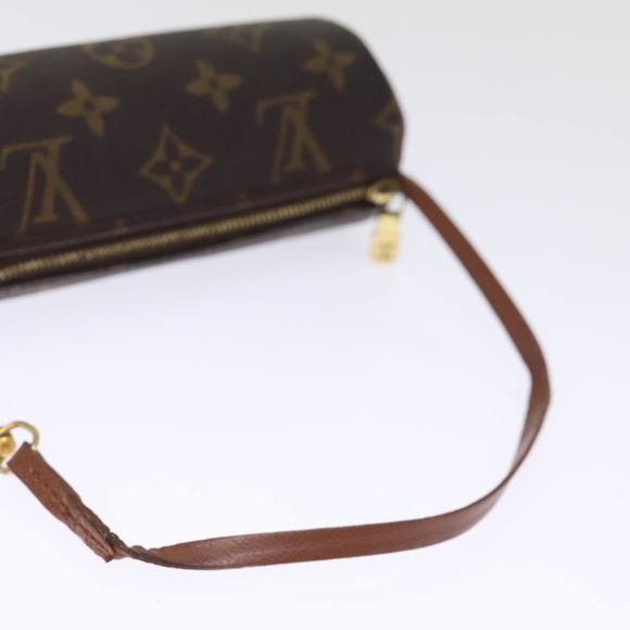 LOUIS VUITTON Monogram Papillon Pouch LV Auth 75515 - Picture 7 of 16